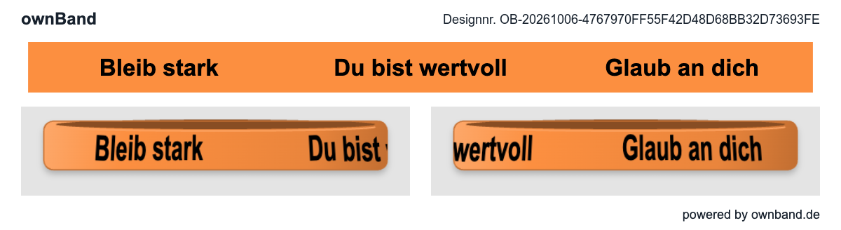 Bestbands · Ermutigungsband bei Jobverlust · Standard
